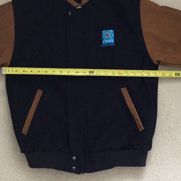 Wool and leather winter jacket - Picture 6 of 8